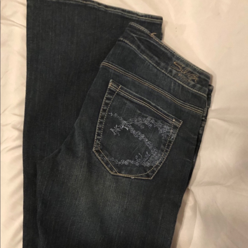 Silver jeans